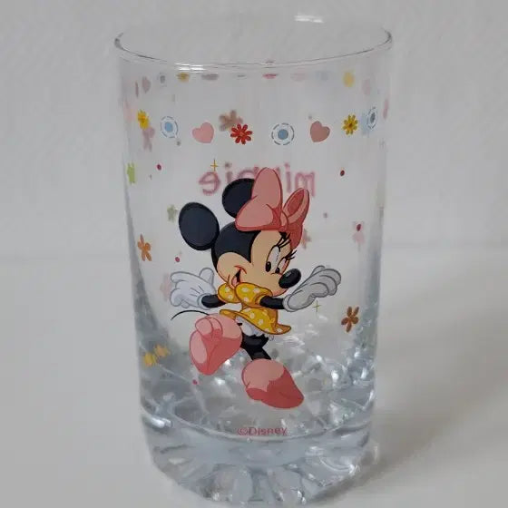 [BUNJANG] Disney Minnie Mouse Glass Cup / 디즈니 미니 글라스 컵