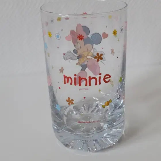 [BUNJANG] Disney Minnie Mouse Glass Cup / 디즈니 미니 글라스 컵