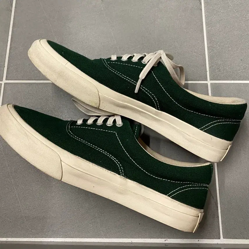 [BUNJANG] Catchball Sneakers Dark Green 260mm / 캐치볼 스니커즈 다크 그린 색상 260