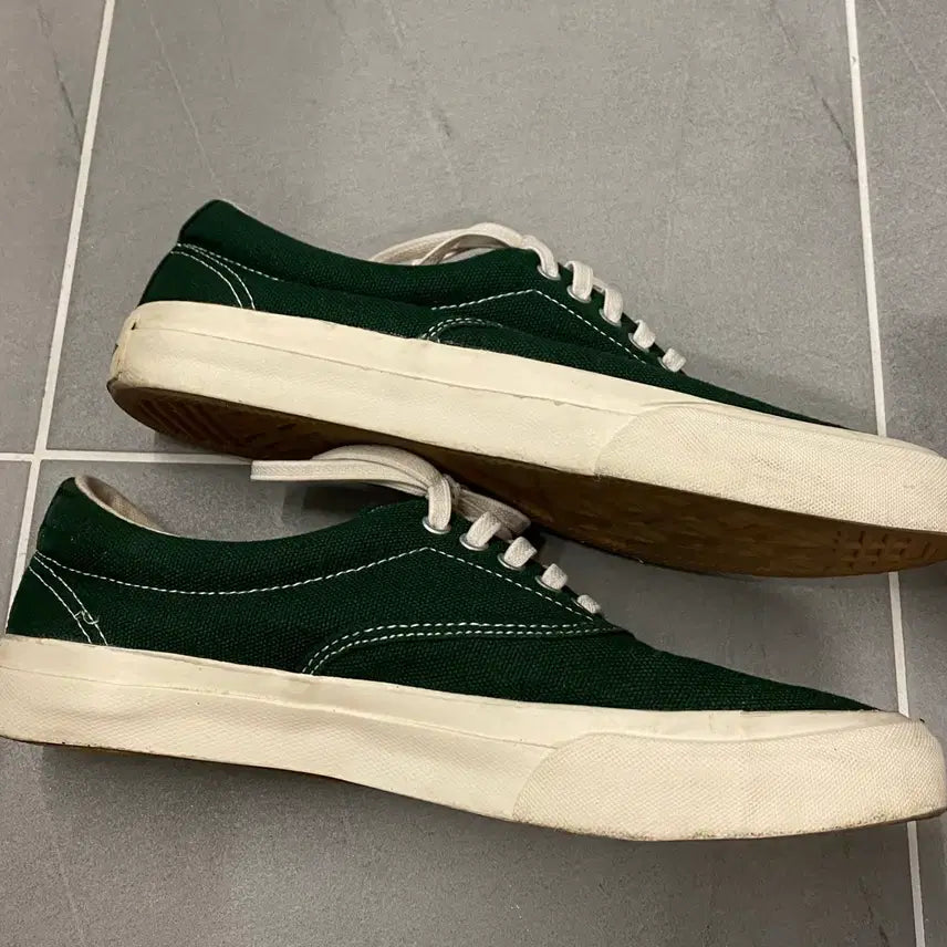 [BUNJANG] Catchball Sneakers Dark Green 260mm / 캐치볼 스니커즈 다크 그린 색상 260