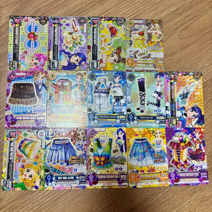 [BUNJANG] Aikatsu! Frame and Fairy Tale Piece Card Set / 아이엠스타 카드 한판 프레 조각 동화 조각 판매