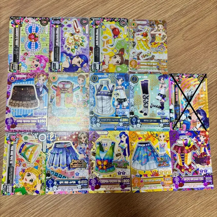 [BUNJANG] Aikatsu! Frame and Fairy Tale Piece Card Set / 아이엠스타 카드 한판 프레 조각 동화 조각 판매