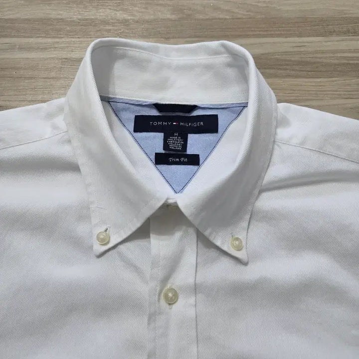 [SOLD OUT] 100) 타미힐피거 화이트 셔츠 남성 긴팔