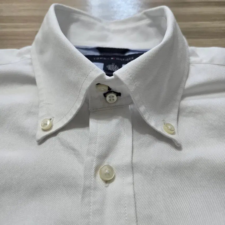 [SOLD OUT] 100) 타미힐피거 화이트 셔츠 남성 긴팔