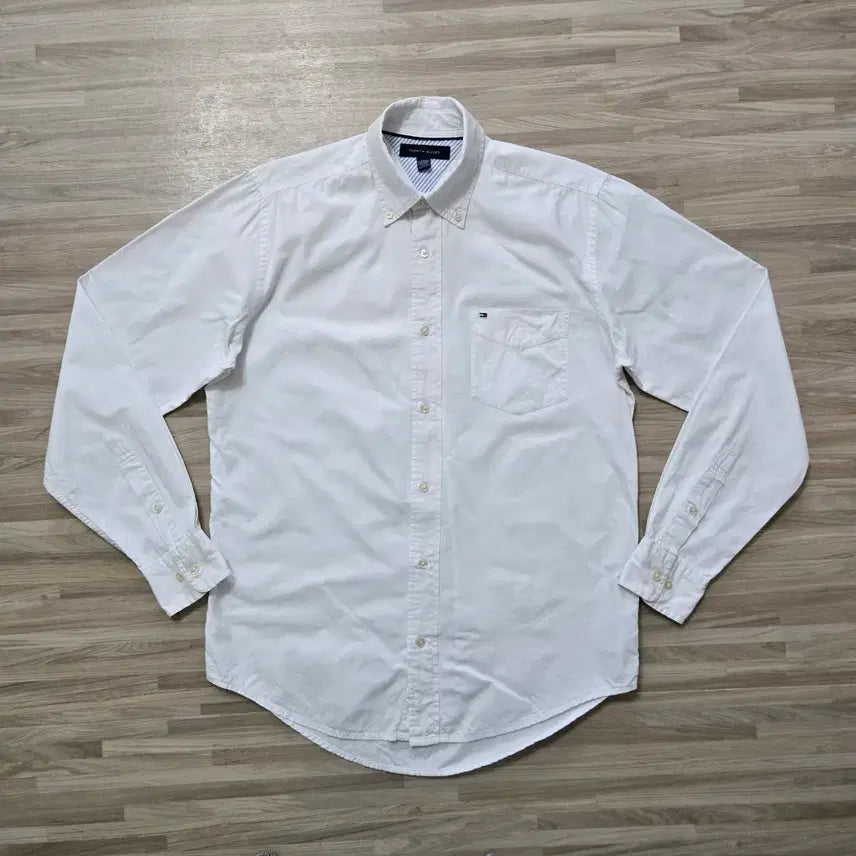 [SOLD OUT] 100) 타미힐피거 화이트 셔츠 남성