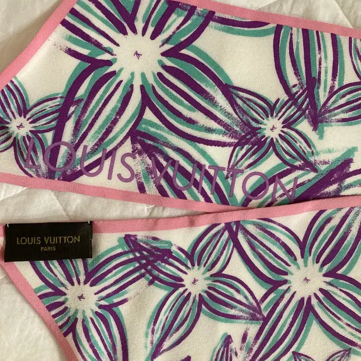 [BUNJANG] Louis Vuitton Bandou Silk Scarf / 루이비통 방도