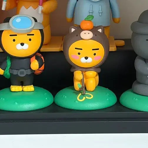 [BUNJANG] Kakao Friends Ryan Figure Set / 제주도한정판 라이언 피규어 5종
