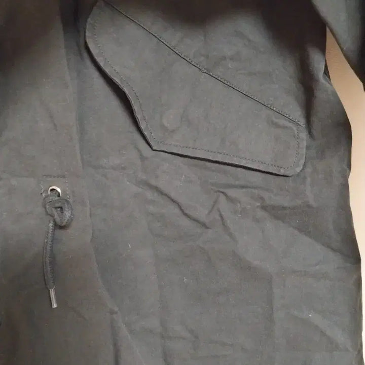 [BUNJANG] CLRIDE.N Black Long Parka (99+ Size) / 빅빅사이즈 CLRIDE.N 블랙 롱 야상 99이상