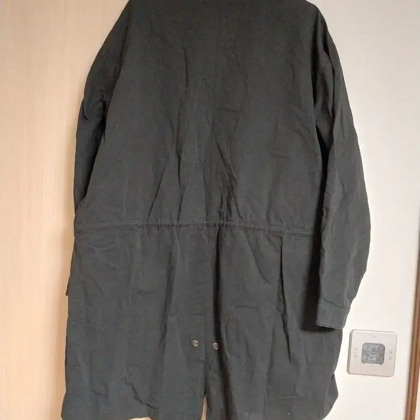 [BUNJANG] CLRIDE.N Black Long Parka (99+ Size) / 빅빅사이즈 CLRIDE.N 블랙 롱 야상 99이상