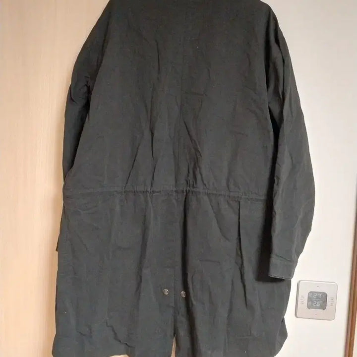 [BUNJANG] CLRIDE.N Black Long Parka (99+ Size) / 빅빅사이즈 CLRIDE.N 블랙 롱 야상 99이상