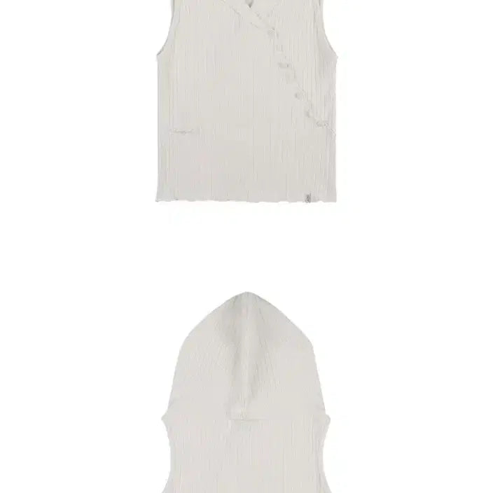 [BUNJANG] Fancy Club Bird Cowl Sleeveless (Ivory) / 팬시클럽 BIRD COWL SLEEVELESS (IVORY)