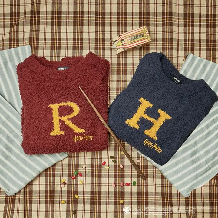 [BUNJANG] SPAO Harry Potter Ron Pajama Set / 스파오 해리포터 콜라보 론 파자마 M사이즈 세트