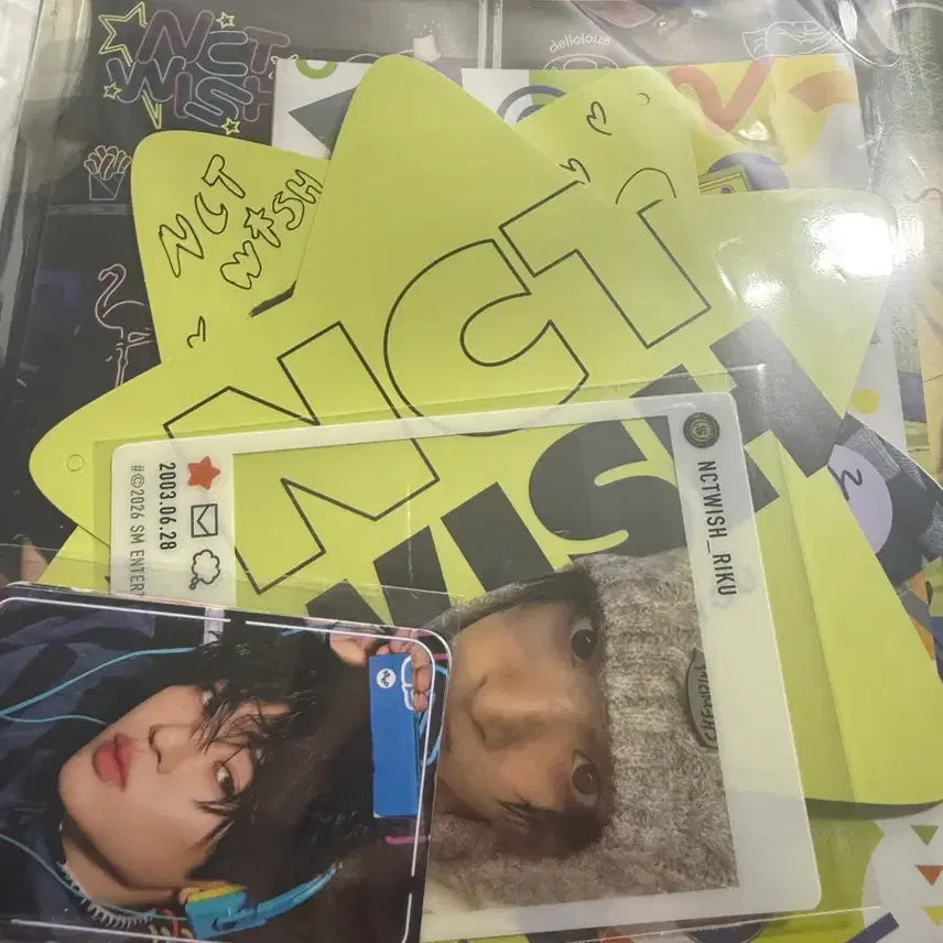 [BUNJANG] NCT Wish Japan Membership Kit - Riku / 위시 멤버십 키트
