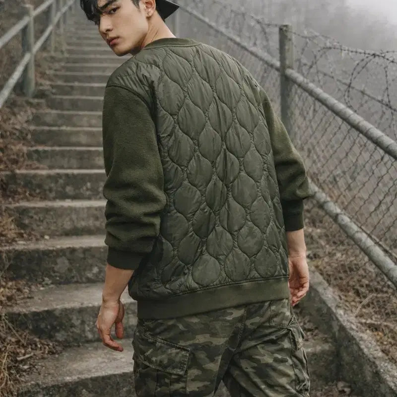 [BUNJANG] New Era Originators Hybrid Sweatshirt / [남자-100]뉴에라 오리지네이터스 하이브리드 맨투맨