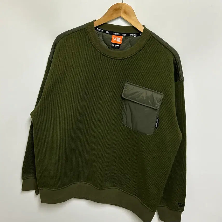 [BUNJANG] New Era Originators Hybrid Sweatshirt / [남자-100]뉴에라 오리지네이터스 하이브리드 맨투맨