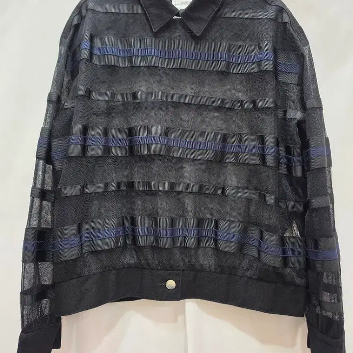 [BUNJANG] Sacai See-Through Layered Shirt Jacket / (정품)사카이 시스루 레이어드 셔츠 자켓