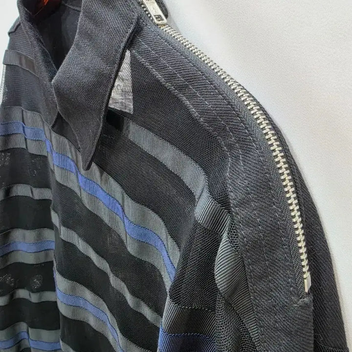 [BUNJANG] Sacai See-Through Layered Shirt Jacket / (정품)사카이 시스루 레이어드 셔츠 자켓