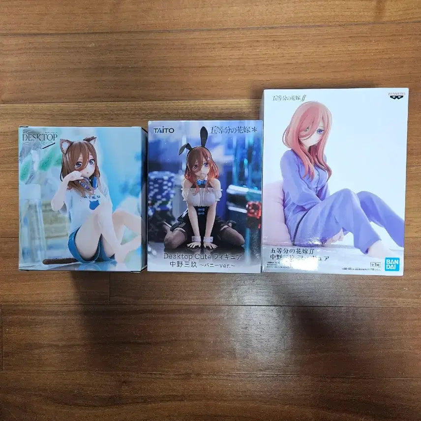 [BUNJANG] The Quintessential Quintuplets Nakano Miku Figure Bundle Set / 택포 6.5)오등분의 신부 나카노 미쿠 피규어 일괄