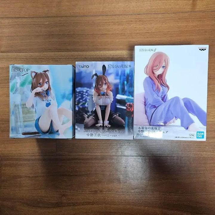 [BUNJANG] The Quintessential Quintuplets Nakano Miku Figure Bundle Set / 택포 6.5)오등분의 신부 나카노 미쿠 피규어 일괄