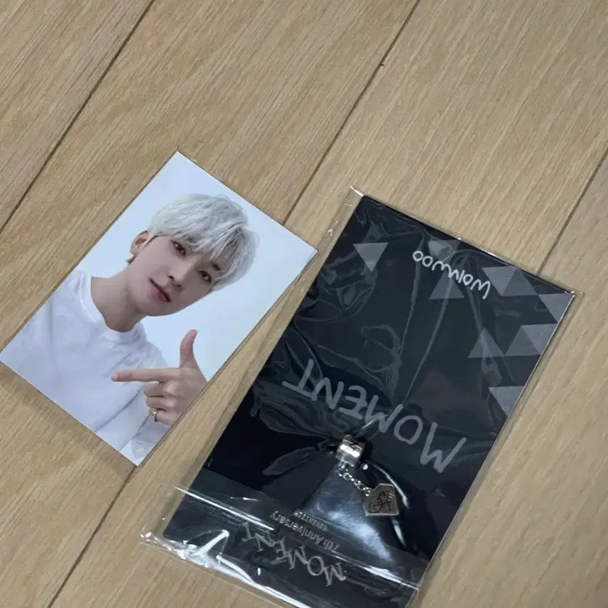 [BUNJANG] Seventeen Wonwoo 7th Anniversary Charm + Photocard / (포카포함)세븐틴 원우 7주년 참 판매