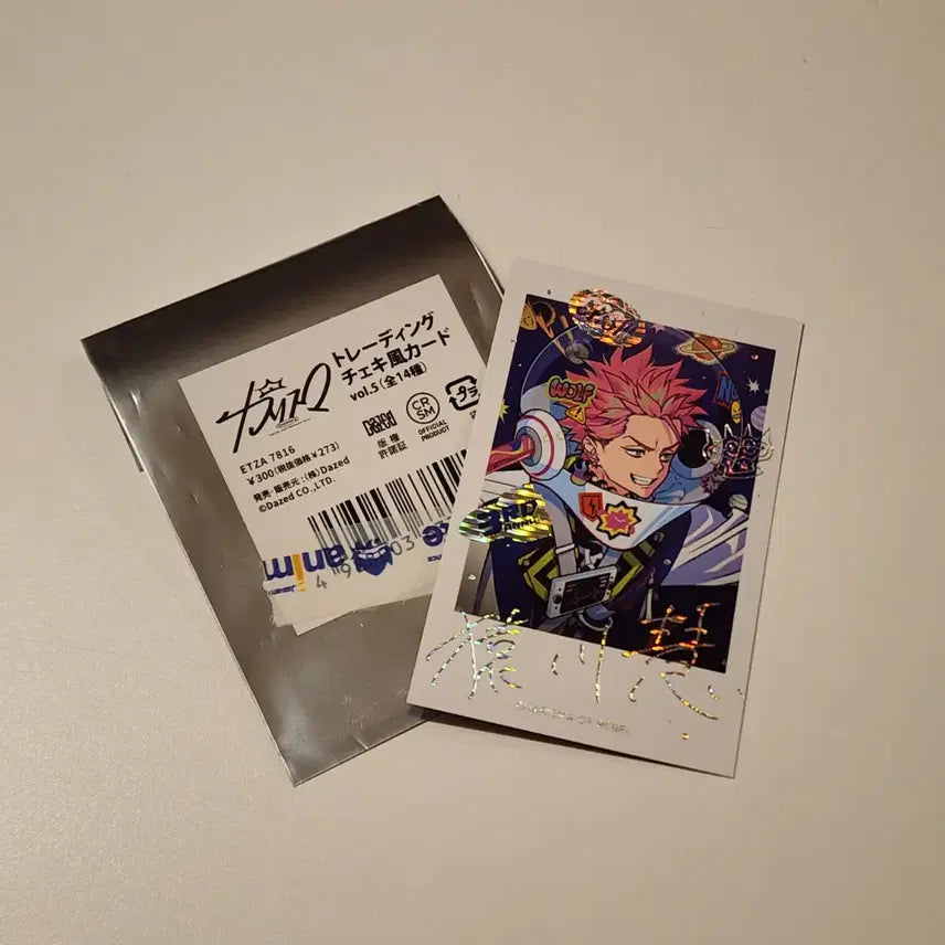 [BUNJANG] Charisma Sarukawa 3rd Anniversary Signed Cheki / 카리스마 사루카와 3주년 사인 체키 레어