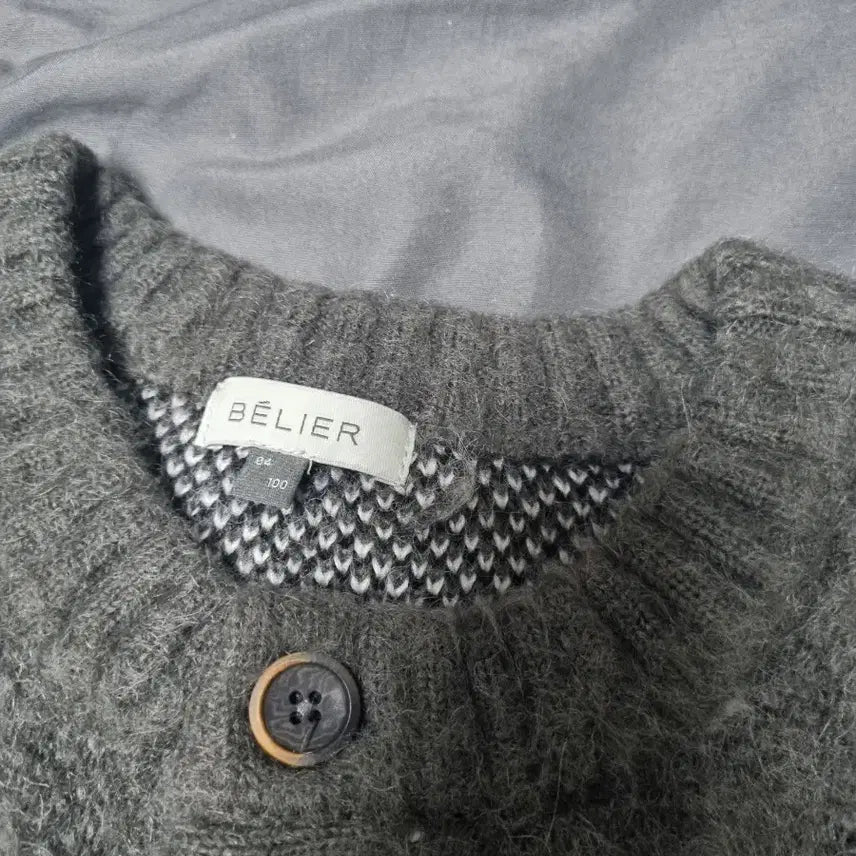 [BUNJANG] Vellie Brushed Argyle Cardigan / 벨리에 브러쉬드 아가일 가디건