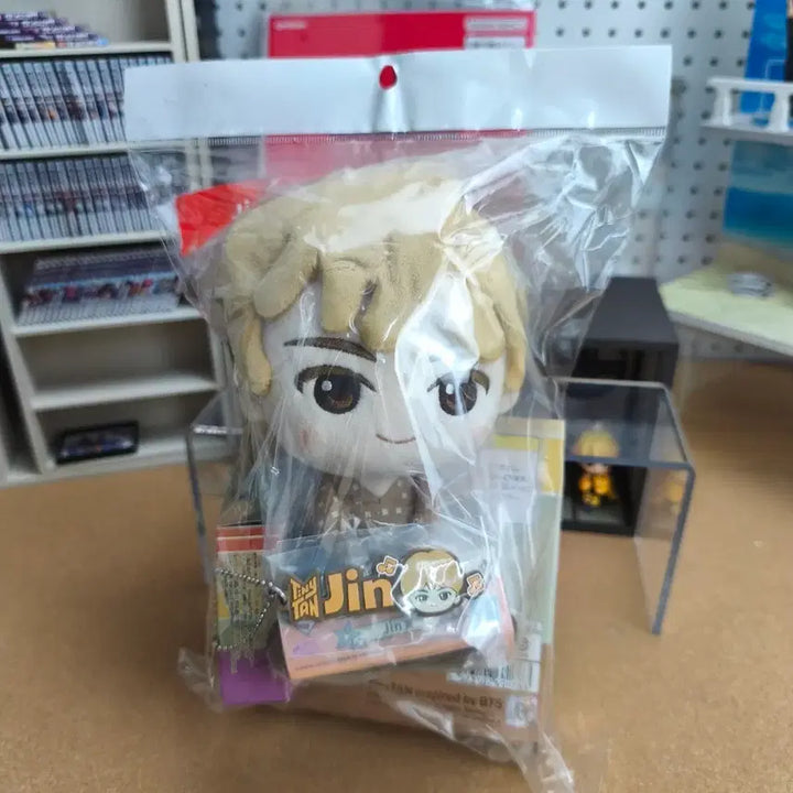 [BUNJANG] BTS Jin Dynamite Package Set / 제일복권 BTS 다이나마이트 진인형 외 4종 패키지 상품