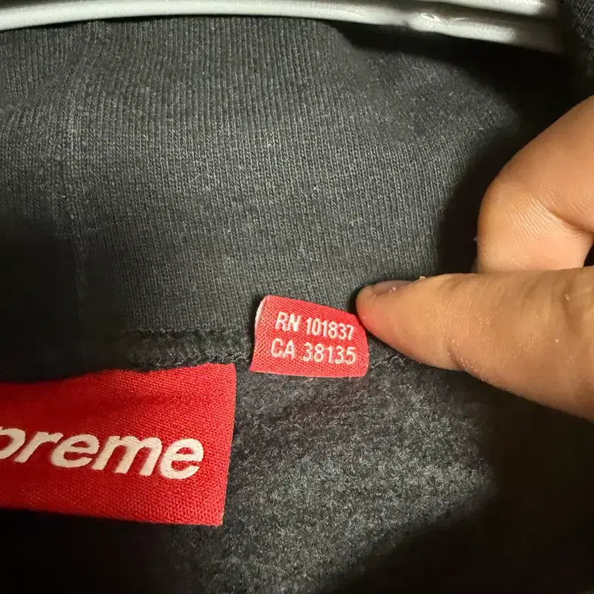 [BUNJANG] Supreme Hoodie Black 24SS / 슈프림 $ 후드 블랙 24SS