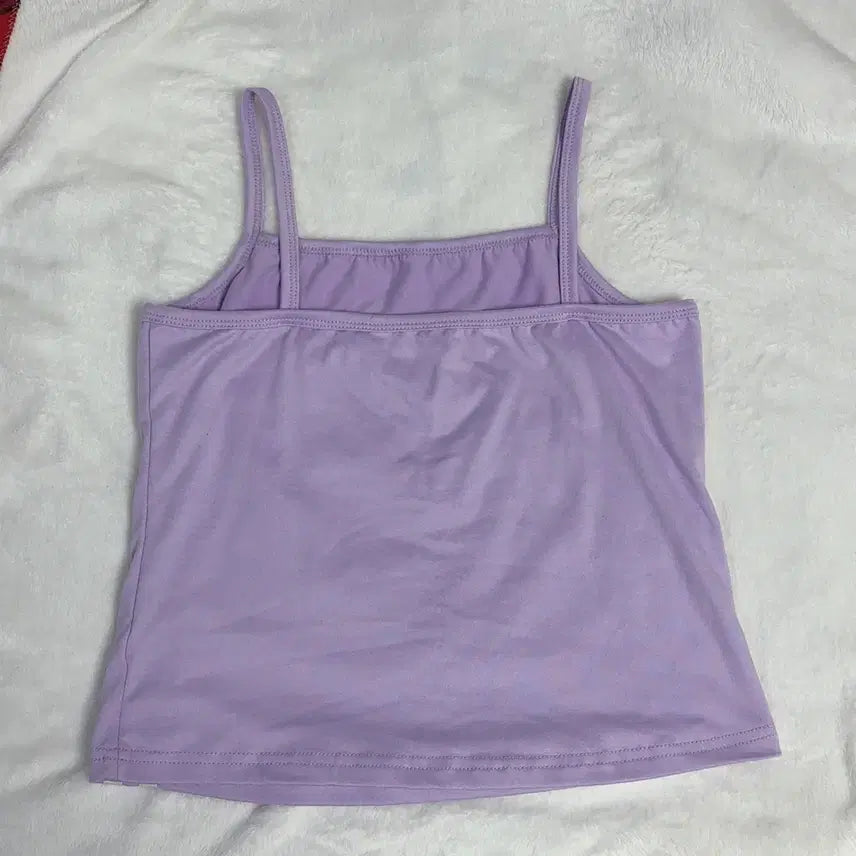 [BUNJANG] Purple Heart Tank Top / 보라색 하트 나시