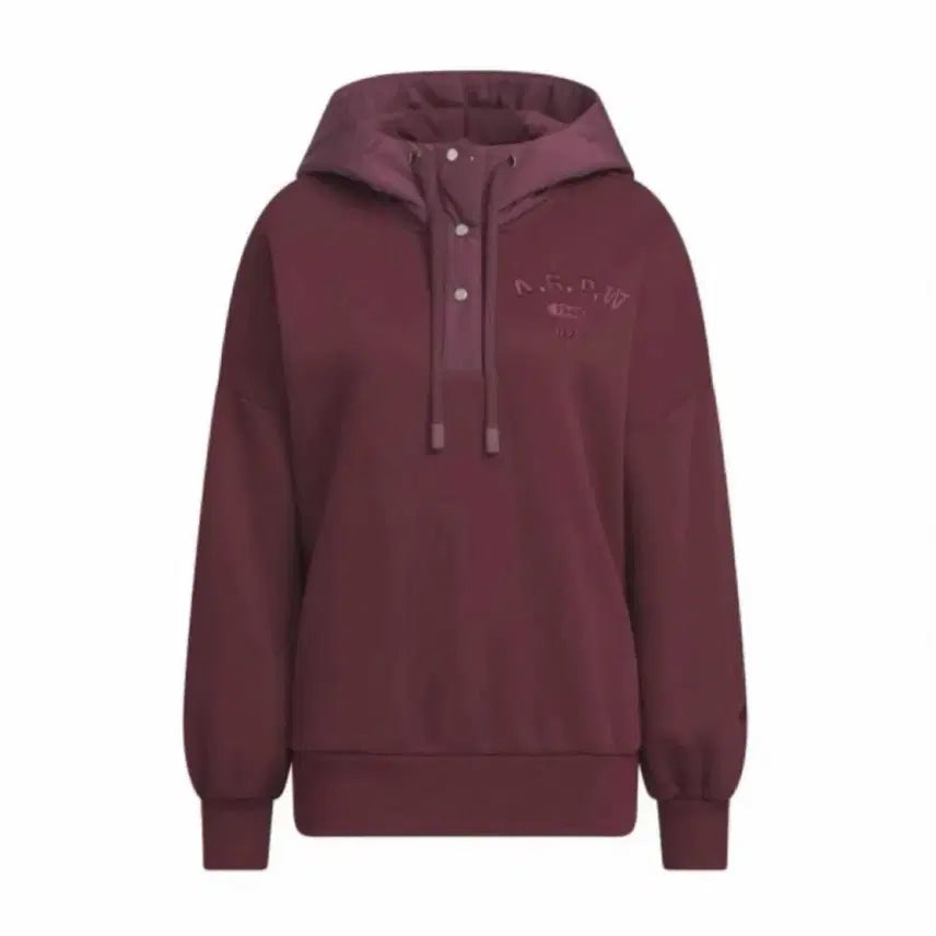 [BUNJANG] Adidas Japan Sweat Hoodie Wine XL / 아디다스 재팬 스웨트 후드 티 (XL) 와인