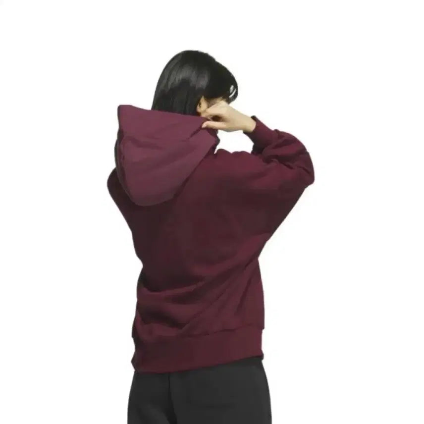 [BUNJANG] Adidas Japan Sweat Hoodie Wine XL / 아디다스 재팬 스웨트 후드 티 (XL) 와인