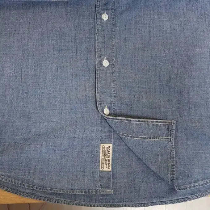 [BUNJANG] Hazzys Denim Shirt XL / [헤지스]정품 남성 데님남방XL새상품(105-110까지)
