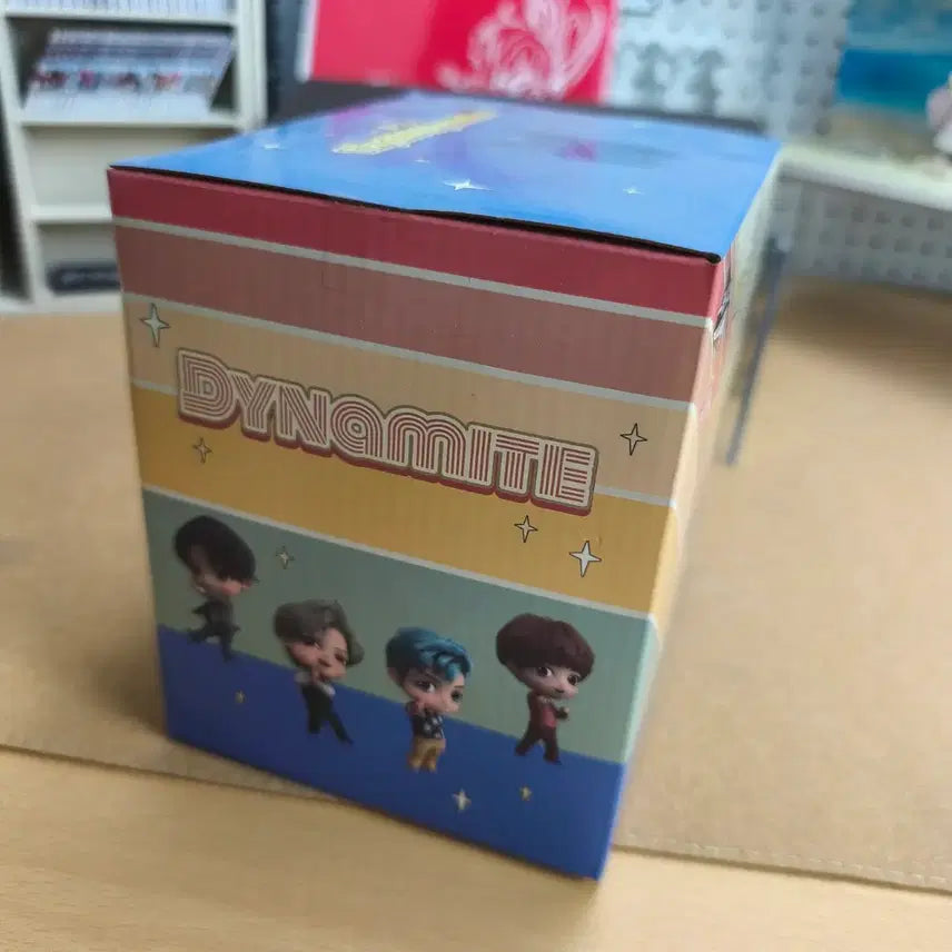 [BUNJANG] BTS Dynamite Mini Chess Storage Box / 제일복권 BTS 다이너마이트 미니체스상 3구 수납함