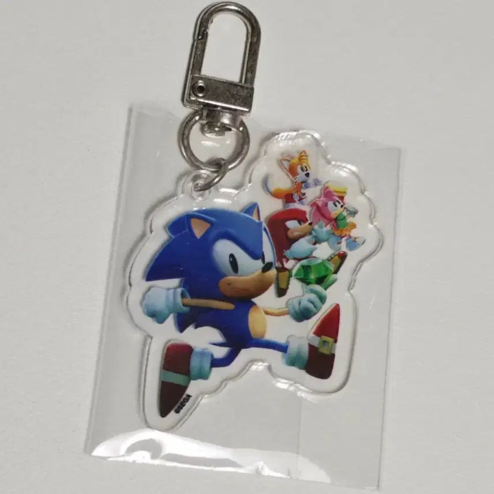 [BUNJANG] Sonic Acrylic Keychain / 소닉 아크릴키링