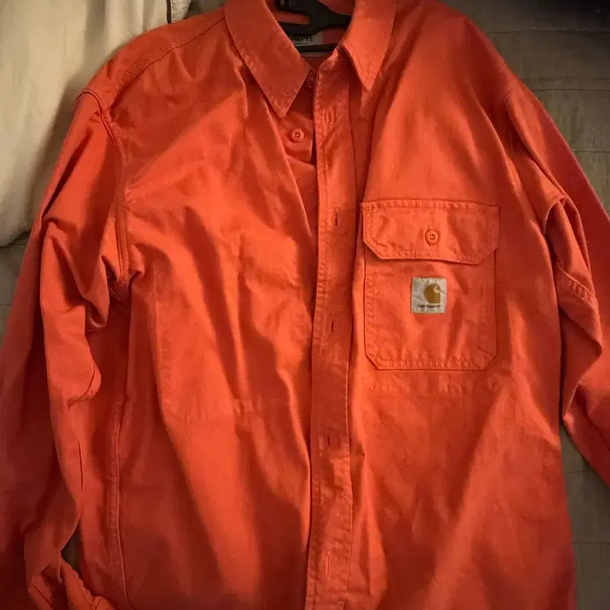 [BUNJANG] Carhartt Jacket (Orange) - Size M / 칼하트 자켓 M사이즈