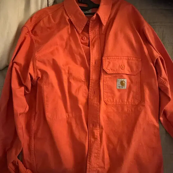 [BUNJANG] Carhartt Jacket (Orange) - Size M / 칼하트 자켓 M사이즈