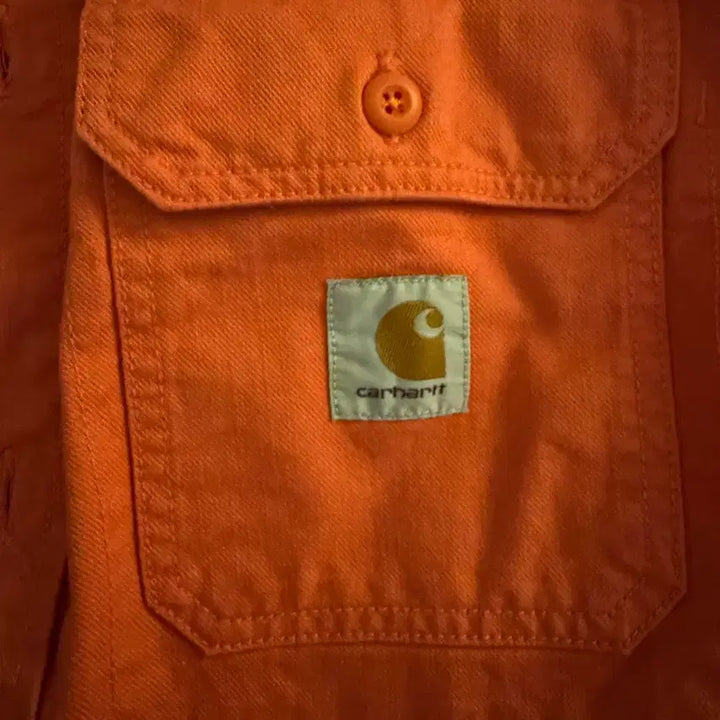 [BUNJANG] Carhartt Jacket (Orange) - Size M / 칼하트 자켓 M사이즈