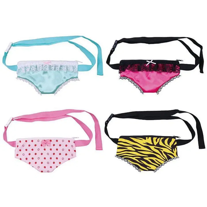 [BUNJANG] Panty Pouch Hip Sack Set of 4 Capsule Toy / (4종 세트) 팬티 파우치 힙색 가챠 캡슐토이 빤쮸 오빤쮸 빤쓰