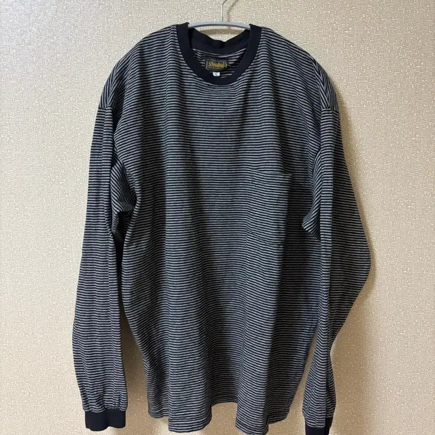[BUNJANG] Deuter Tanabe Long Sleeve Pocket T-Shirt Black / 듀테로 타나베 롱 슬리브 포켓 티셔츠 블랙