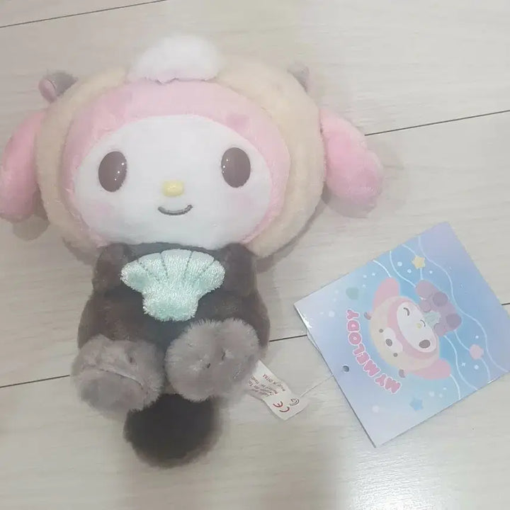 [BUNJANG] Sanrio My Melody Otter Plush / 산리오 마이멜로디 마멜 해달 인형