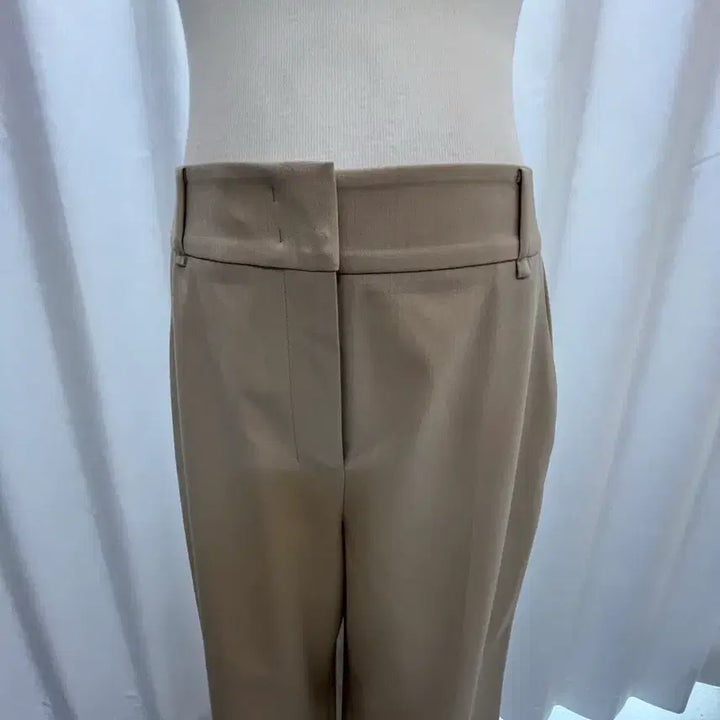 [BUNJANG] MICHAA Beige Wide Slacks Trousers / 미샤 MICHAA 24년 베이지 와이드 슬랙스 정장 팬츠 55 새옷급