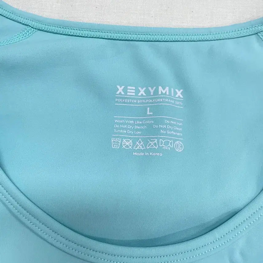 [BUNJANG] XEXYMIX Crop Functional Short Sleeve T-Shirt / [L] 젝시믹스 크롭 기능성 반팔 티셔츠