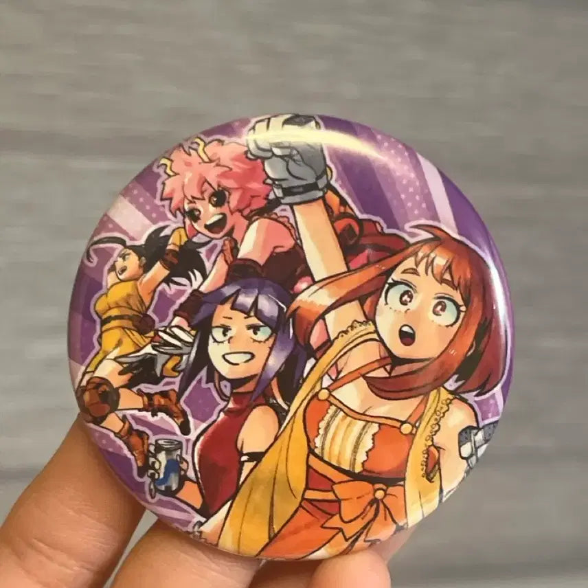 [BUNJANG] My Hero Academia Jump Shop Group Shot Can Badge / 나의히어로아카데미아 점프샵 원화전 단체샷 캔뱃지