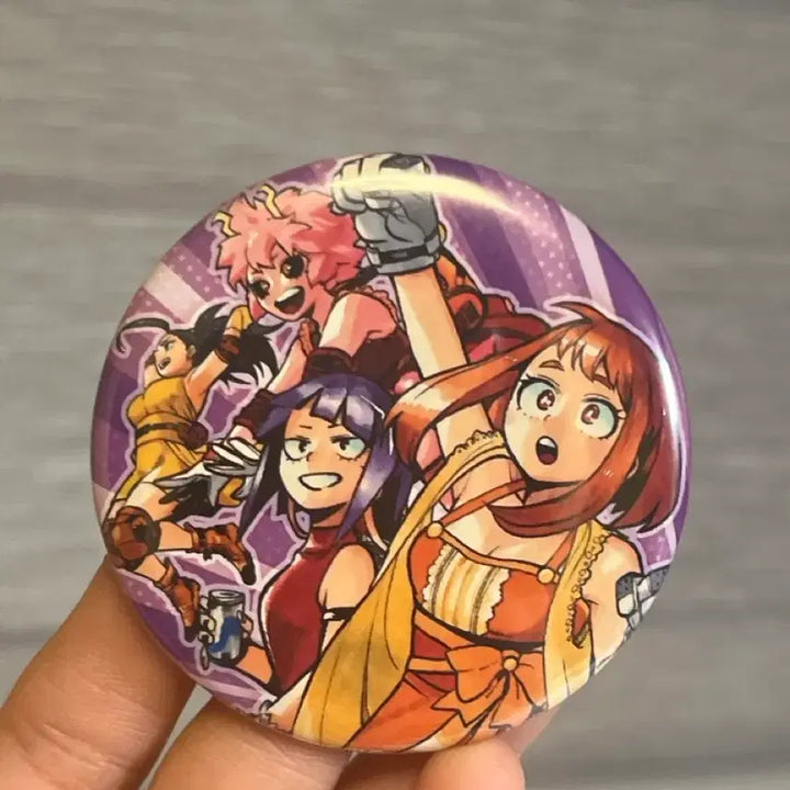 [BUNJANG] My Hero Academia Jump Shop Group Shot Can Badge / 나의히어로아카데미아 점프샵 원화전 단체샷 캔뱃지
