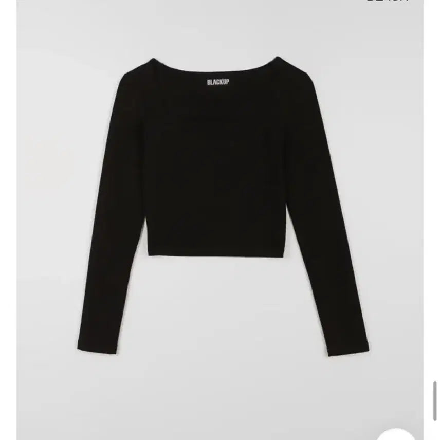 [BUNJANG] Black Up Reveli Square Neck T-Shirt / 블랙업 레빌리 스퀘어넥 티셔츠