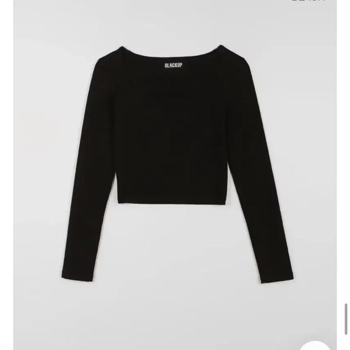 [BUNJANG] Black Up Reveli Square Neck T-Shirt / 블랙업 레빌리 스퀘어넥 티셔츠
