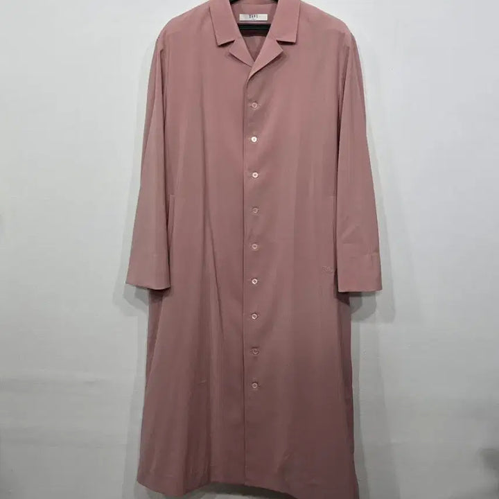 [BUNJANG] Daks Pink Long Shirt Dress / [100~105] 여성 닥스 핑크 롱 셔츠 원피스 23SS