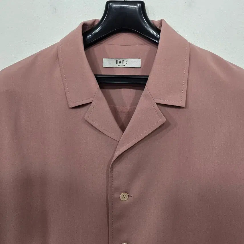 [BUNJANG] Daks Pink Long Shirt Dress / [100~105] 여성 닥스 핑크 롱 셔츠 원피스 23SS