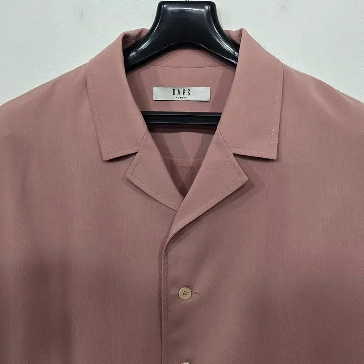 [BUNJANG] Daks Pink Long Shirt Dress / [100~105] 여성 닥스 핑크 롱 셔츠 원피스 23SS