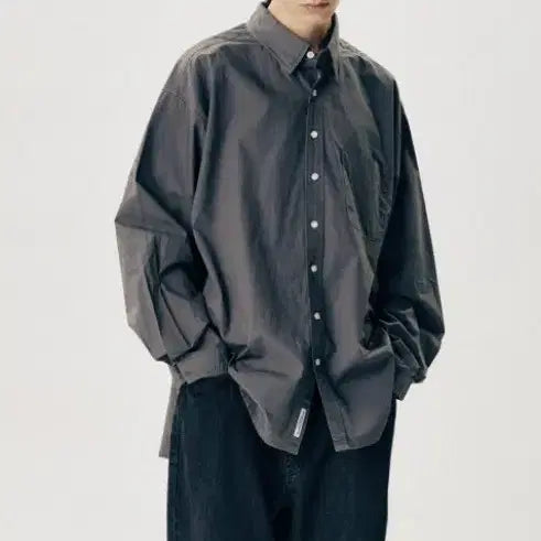 [BUNJANG] Espionage Paper Cotton Shirt / 택포 새상품